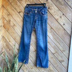 vintage True religion straight leg boot cut jeans size 26